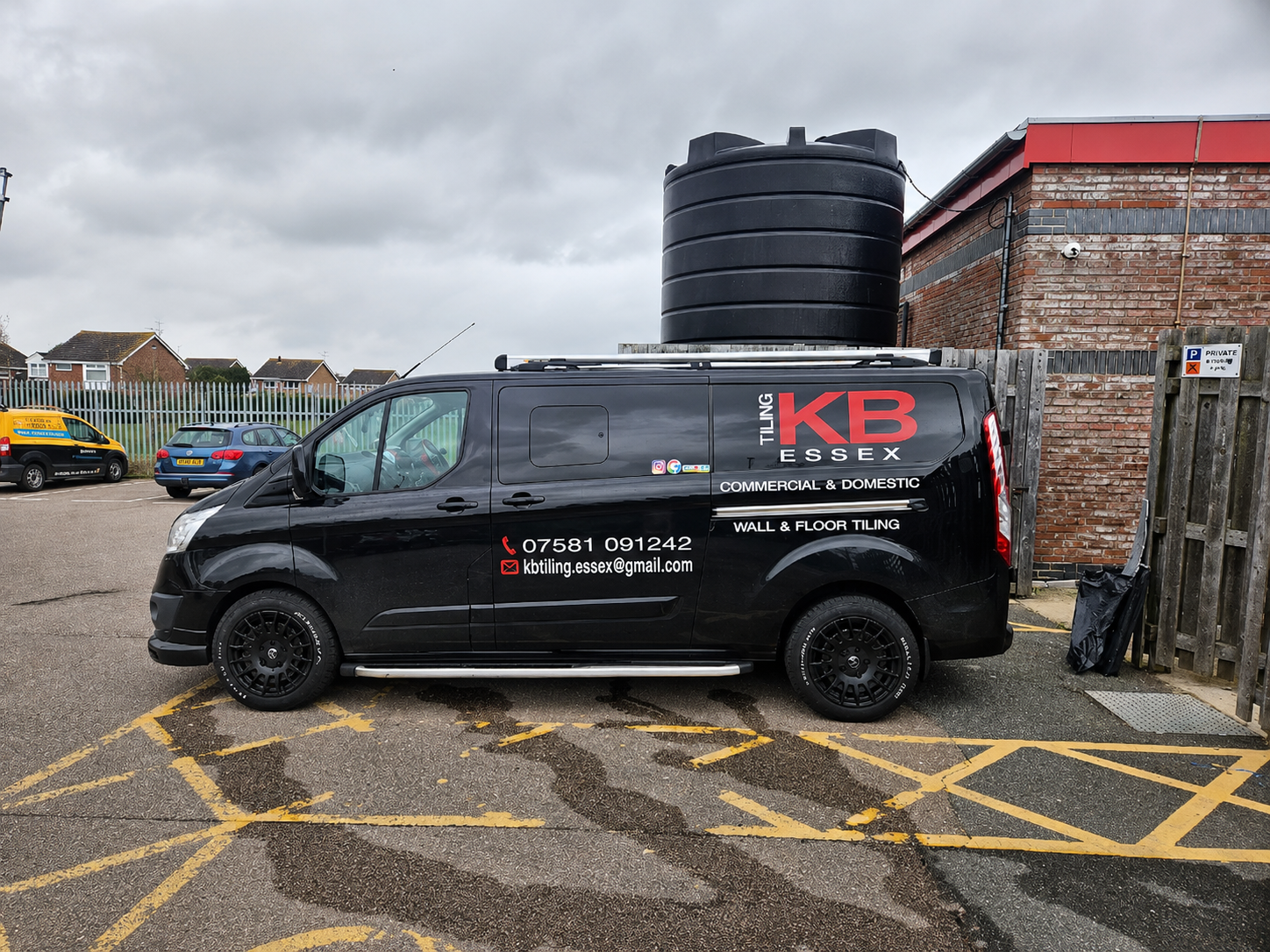 KB Tiling Essex van